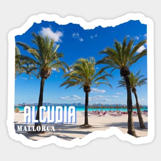 Alcudia, Mallorca Sticker